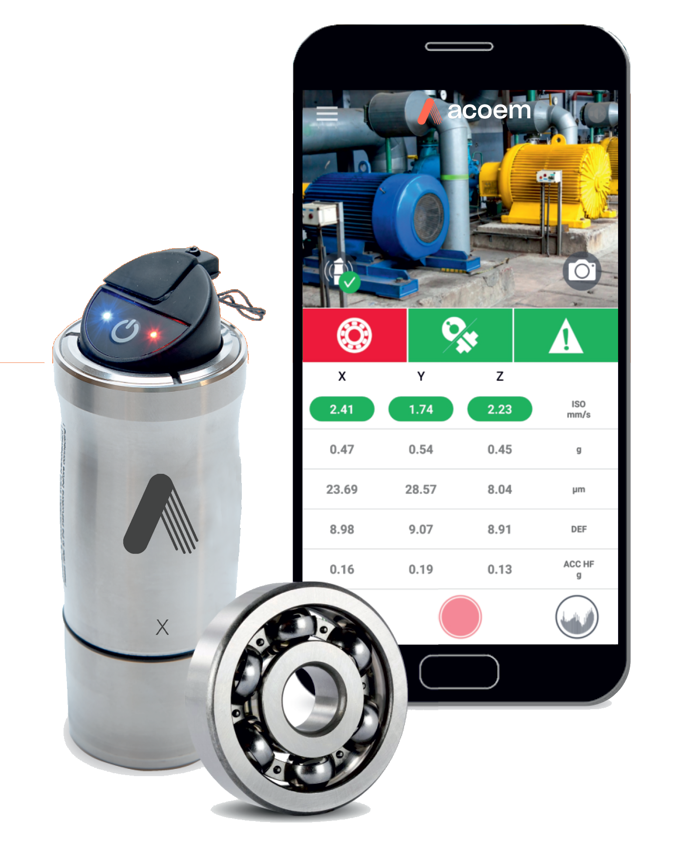 ACOEM Bearing Defect Factor